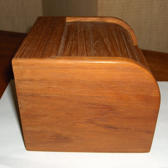 Recipe Index Box, Roll Top, Kalmar - Picture 3 of 7